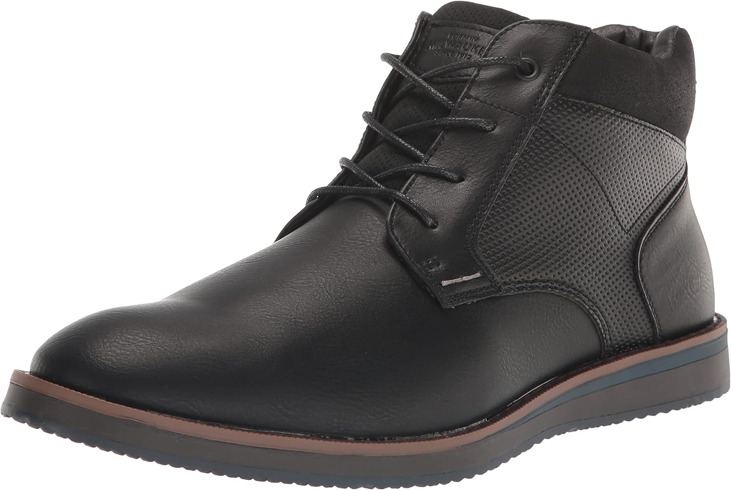 Мужские ботинки Nunn Bush DC Circuit Plain Toe Chukka с амортизирующей стелькой с эффектом памяти, черный
Мужские ботинки Nunn Bush DC Circuit Plain Toe Chukka с амортизирующей стелькой с эффектом памяти, черный