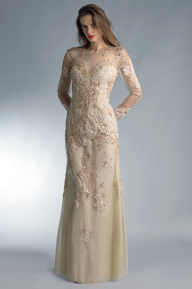 Платье с длинными рукавами и пайетками Basix Black Label, Champagne
Платье с длинными рукавами и пайетками Basix Black Label, Champagne