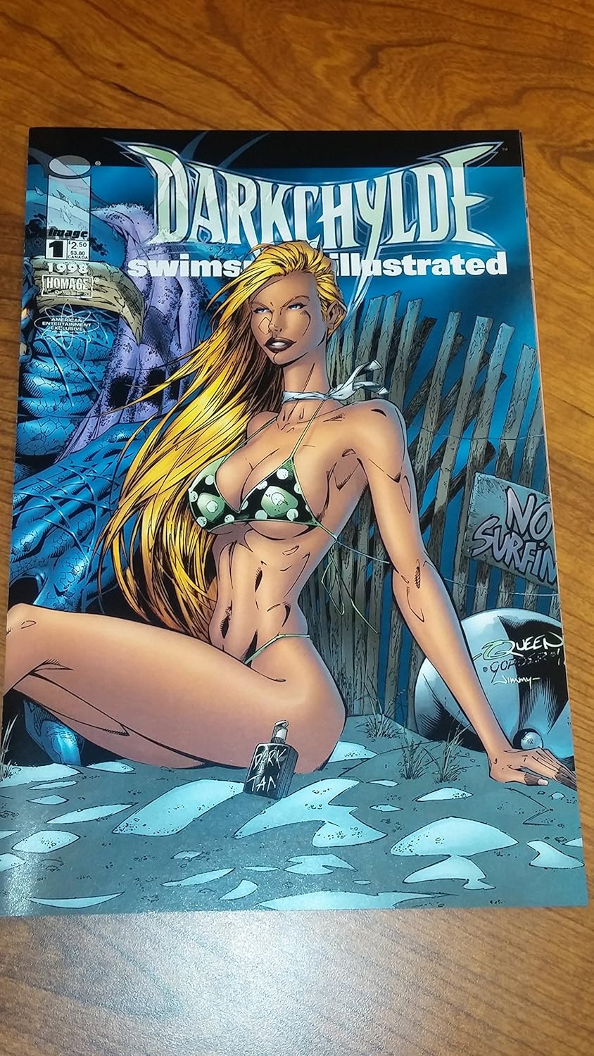 Darkchylde (Swimsuit Illustrated, No. 1) (Image/Homage Comics)
Darkchylde (Swimsuit Illustrated, No. 1) (Image/Homage Comics)
