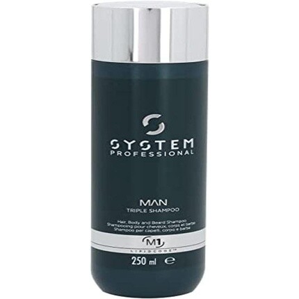 System Professional Мужской тройной шампунь M1, 250мл, Wella
System Professional Мужской тройной шампунь M1, 250мл, Wella