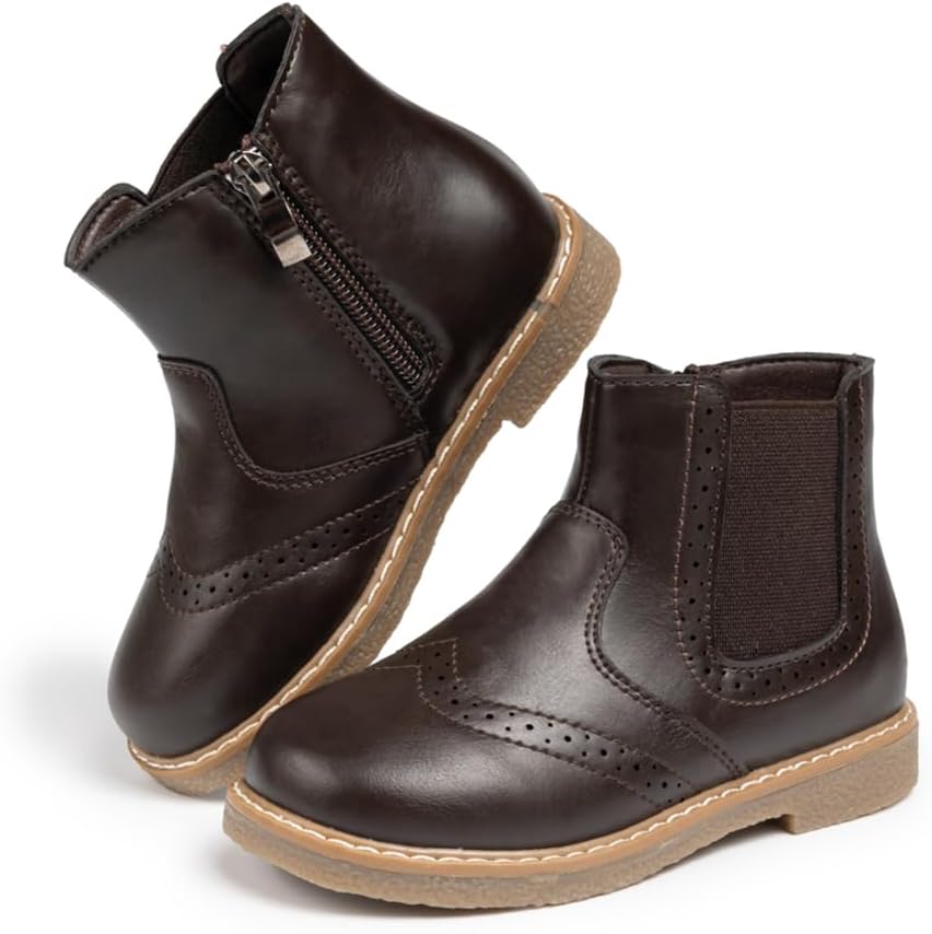 Ботинки Miamooi для малышей, девочек и мальчиков, водонепроницаемые, для улицы, Челси, осенние сапоги, кожаная обувь, удобная обувь (для малышей/маленьких детей), B20/Dunkelbraun
Ботинки Miamooi для малышей, девочек и мальчиков, водонепроницаемые, для улицы, Челси, осенние сапоги, кожаная обувь, удобная обувь (для малышей/маленьких детей), B20/Dunkelbraun