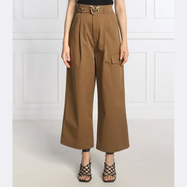 Брюки карго прямого кроя Pinko, хаки
Брюки карго прямого кроя Pinko, хаки