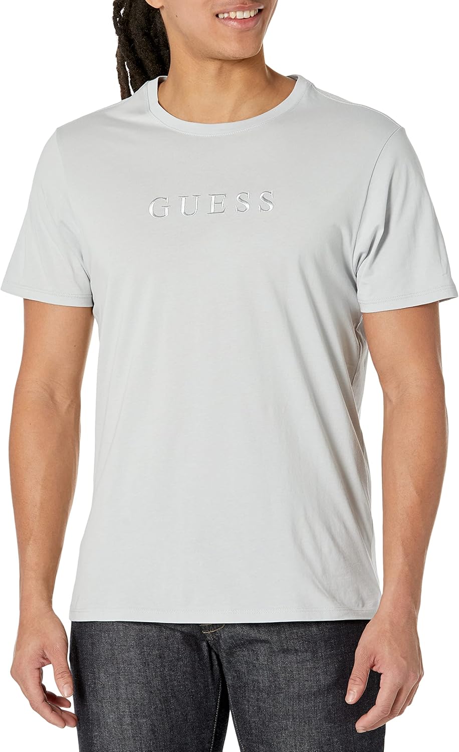 Мужская футболка GUESS Essentials с коротким рукавом и вышитым логотипом, Grey Pearl, Белый, Мужская футболка GUESS Essentials с коротким рукавом и вышитым логотипом, Grey Pearl
Мужская футболка GUESS Essentials с коротким рукавом и вышитым логотипом, Grey Pearl, Белый, Мужская футболка GUESS Essentials с коротким рукавом и вышитым логотипом, Grey Pearl