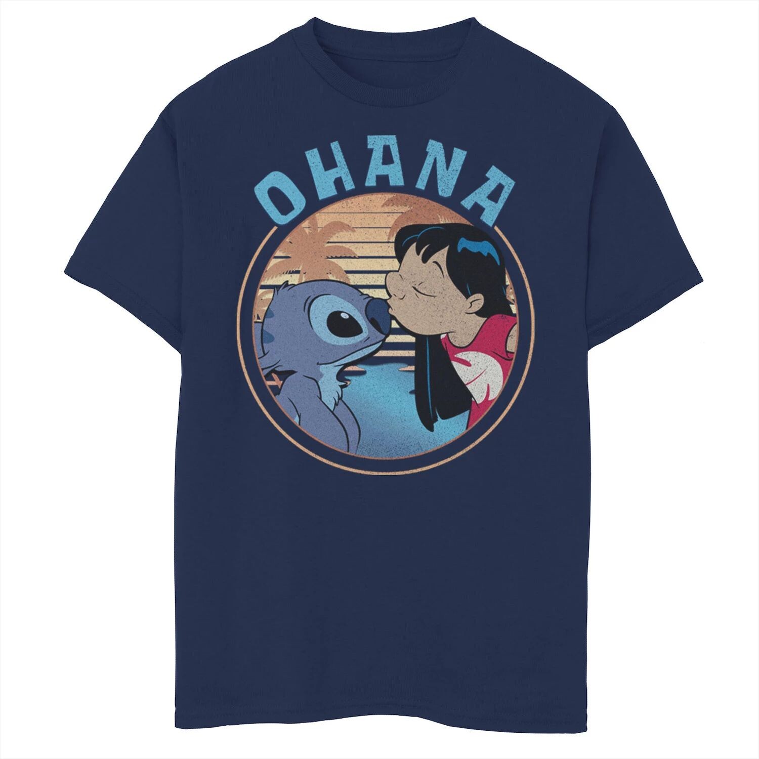 Футболка Disney's Lilo & Stitch с изображением портрета Оаны для мальчиков 8–20 лет Disney, синий
Футболка Disney's Lilo & Stitch с изображением портрета Оаны для мальчиков 8–20 лет Disney, синий