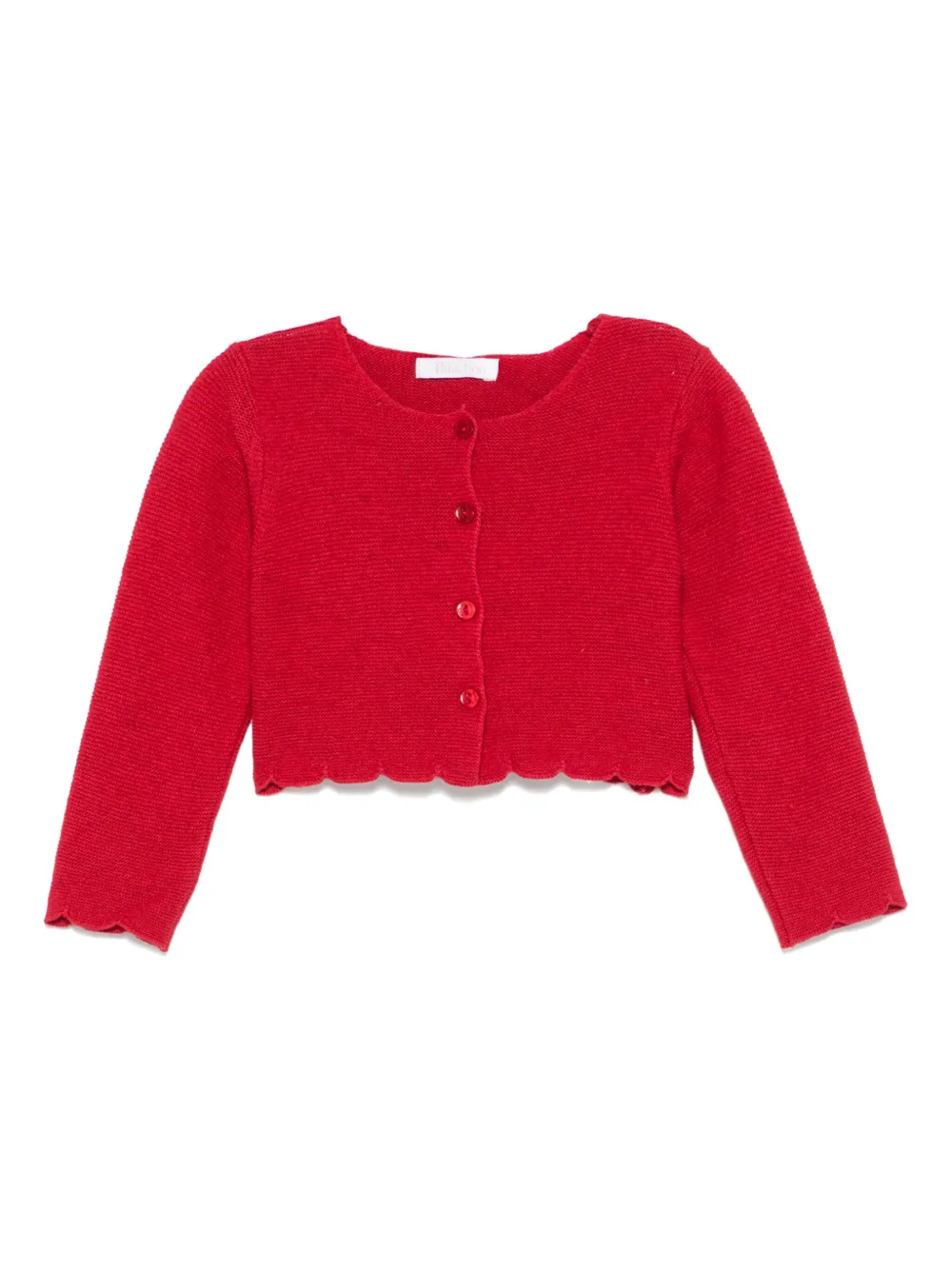 Кардиган с фестонами Patachou, красный
Кардиган с фестонами Patachou, красный