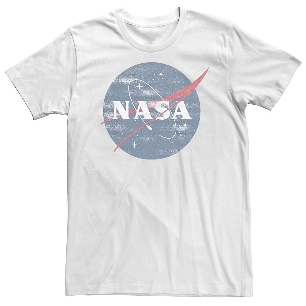 Пастельно-синяя футболка с логотипом Big & Tall NASA Licensed Character, белый
Пастельно-синяя футболка с логотипом Big & Tall NASA Licensed Character, белый