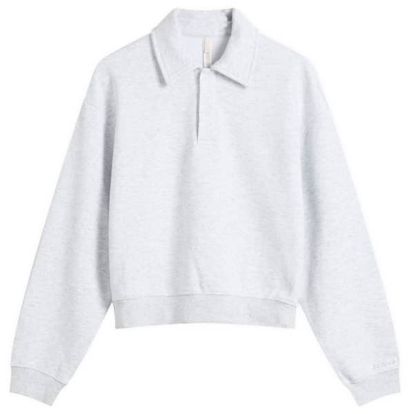 Хлопковые флисовые лонгсливы хенли Skims, светло-серый меланж
Хлопковые флисовые лонгсливы хенли Skims, светло-серый меланж