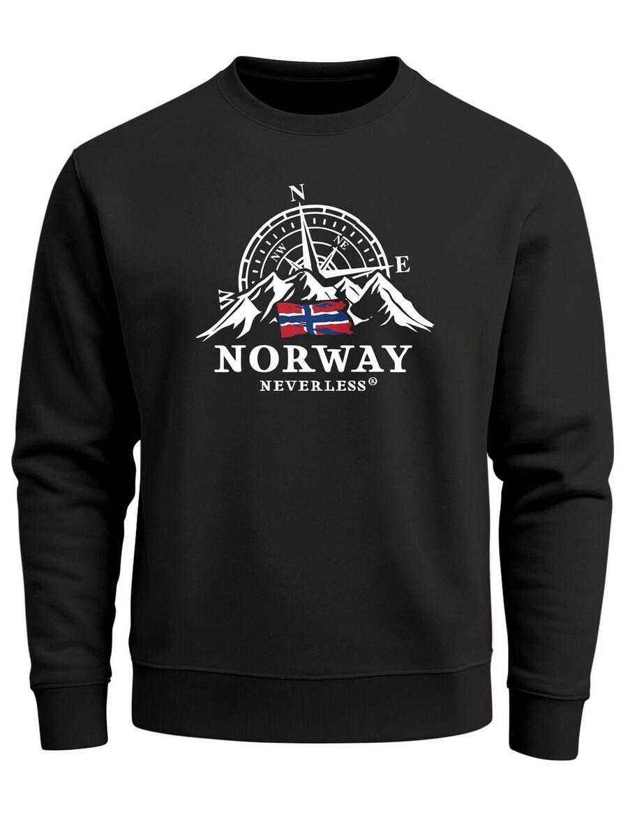 Толстовка Neverless Norway Kompass, черный
Толстовка Neverless Norway Kompass, черный