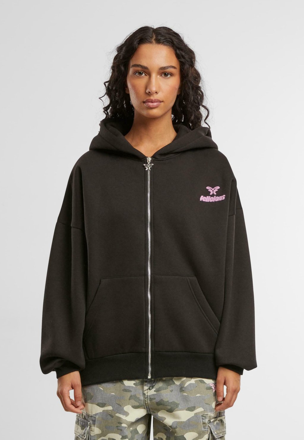 Толстовка на молнии BASIC CHEST LOGO FELICIOUS, черный
Толстовка на молнии BASIC CHEST LOGO FELICIOUS, черный