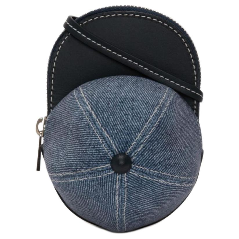 JW Anderson Миниатюрная кожаная сумка через плечо
JW Anderson Миниатюрная кожаная сумка через плечо