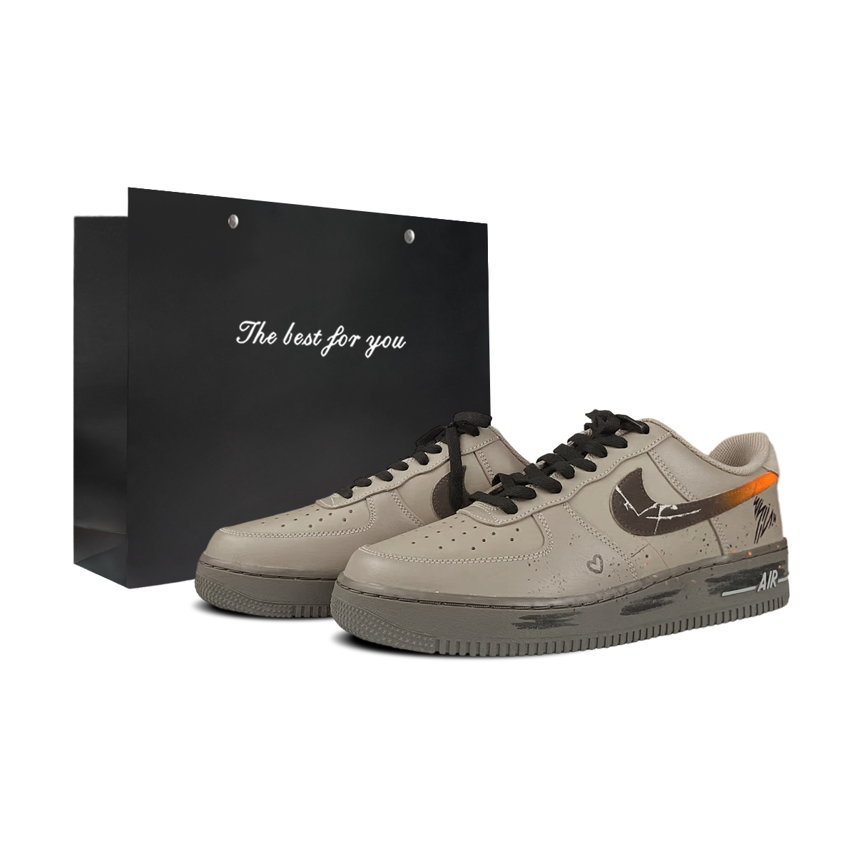 Кроссовки для скейтбординга Air Force 1 BNK Dawn Twilight Cables Abrasion Resistant низкие унисекс Nike, Dawn-Twiсветло-Line-Shopping Bag
Кроссовки для скейтбординга Air Force 1 BNK Dawn Twilight Cables Abrasion Resistant низкие унисекс Nike, Dawn-Twiсветло-Line-Shopping Bag