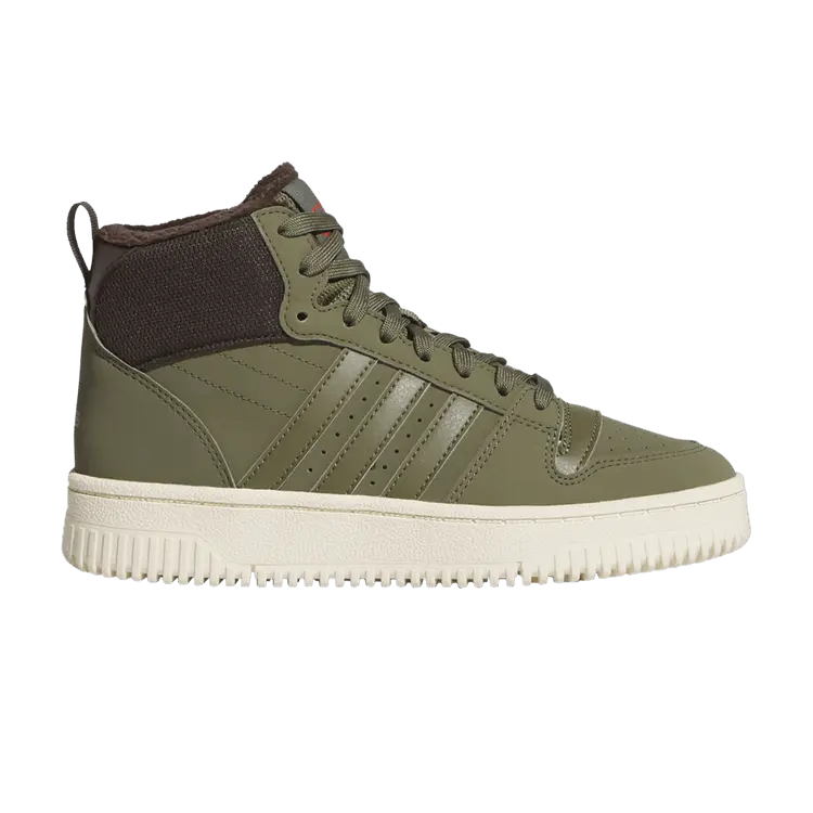 Кроссовки adidas Turnaround Mid J Olive Strata, зеленый
Кроссовки adidas Turnaround Mid J Olive Strata, зеленый