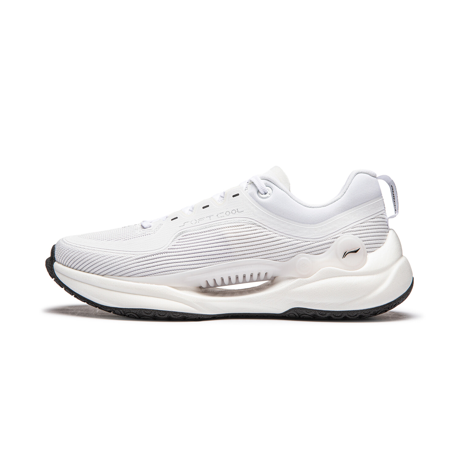Кроссовки LINING Soft COOL Lifestyle Shoes Men Low-top White, белый 
Кроссовки LINING Soft COOL Lifestyle Shoes Men Low-top White, белый