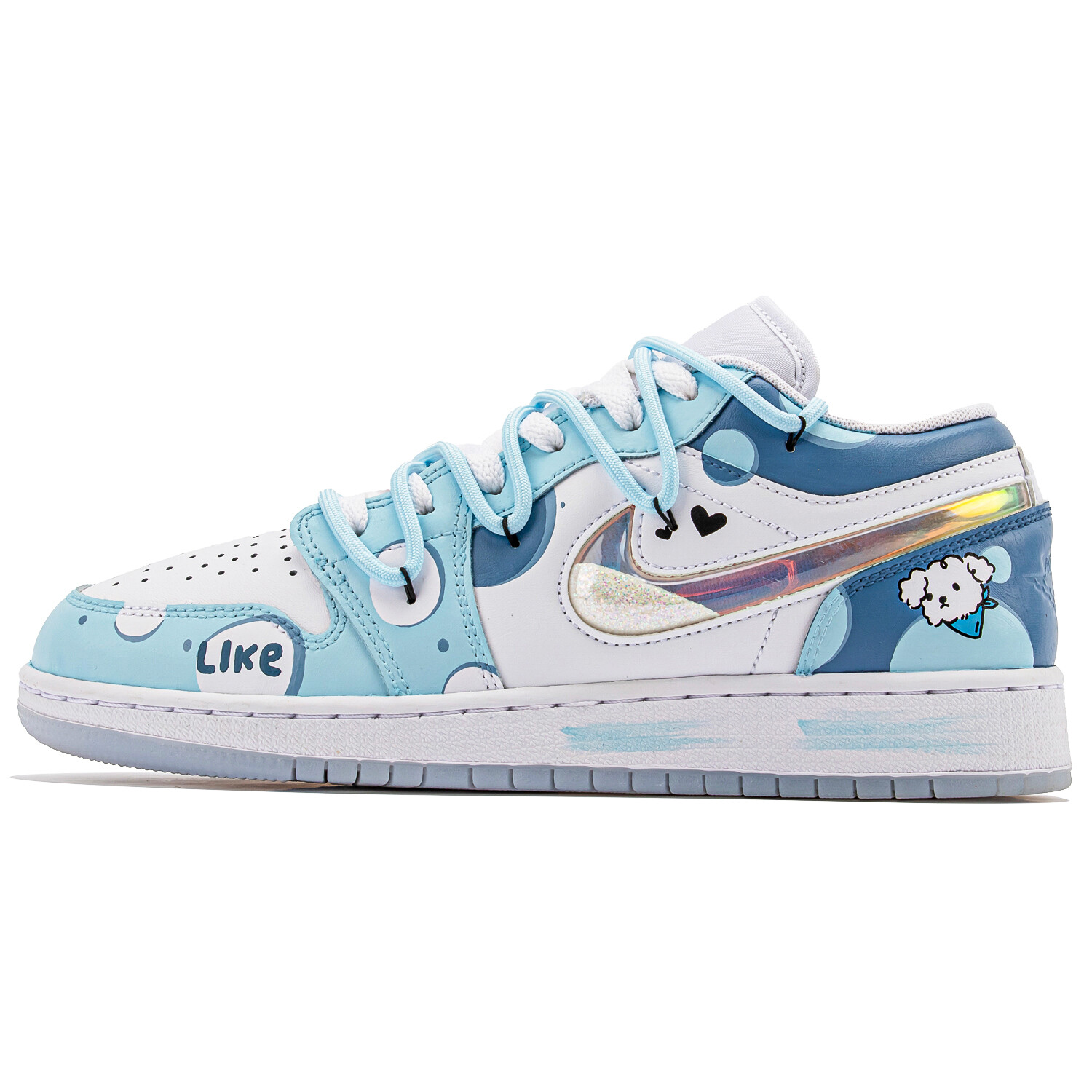 Кроссовки Air Jordan 1 Vintage Basketball Shoes Women's Low-top Blue/white, синий/белый
Кроссовки Air Jordan 1 Vintage Basketball Shoes Women's Low-top Blue/white, синий/белый