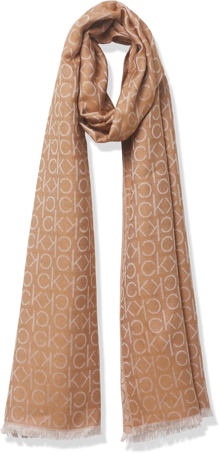 Женская пашмина с монограммой и логотипом Calvin Klein, с бахромой из ресниц, Luggage
Женская пашмина с монограммой и логотипом Calvin Klein, с бахромой из ресниц, Luggage