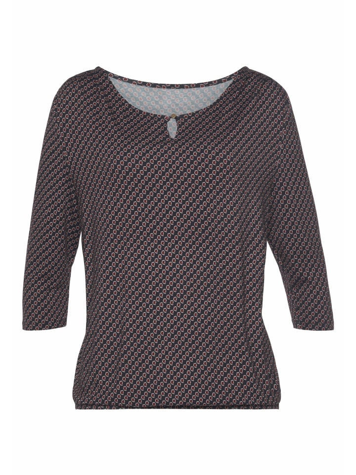 Рубашка с рукавами 3/4 темно-синего цвета Vivance
Рубашка с рукавами 3/4 темно-синего цвета Vivance