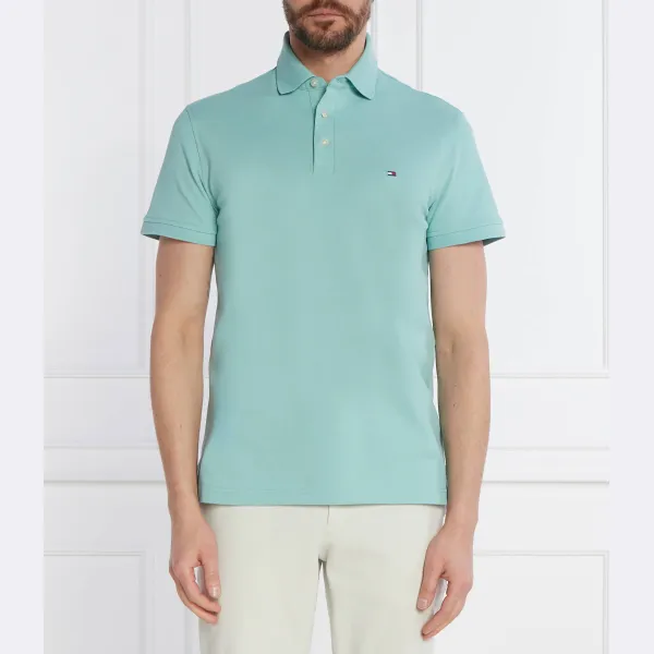 Рубашка-Поло узкого кроя Tommy Hilfiger, зеленый
Рубашка-Поло узкого кроя Tommy Hilfiger, зеленый