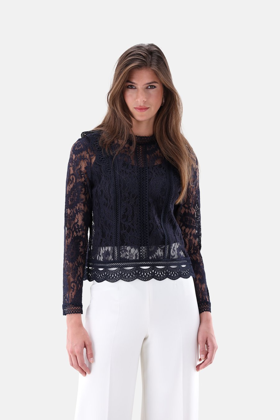 Блуза van Laack Blouse, White/Dark Blue
Блуза van Laack Blouse, White/Dark Blue