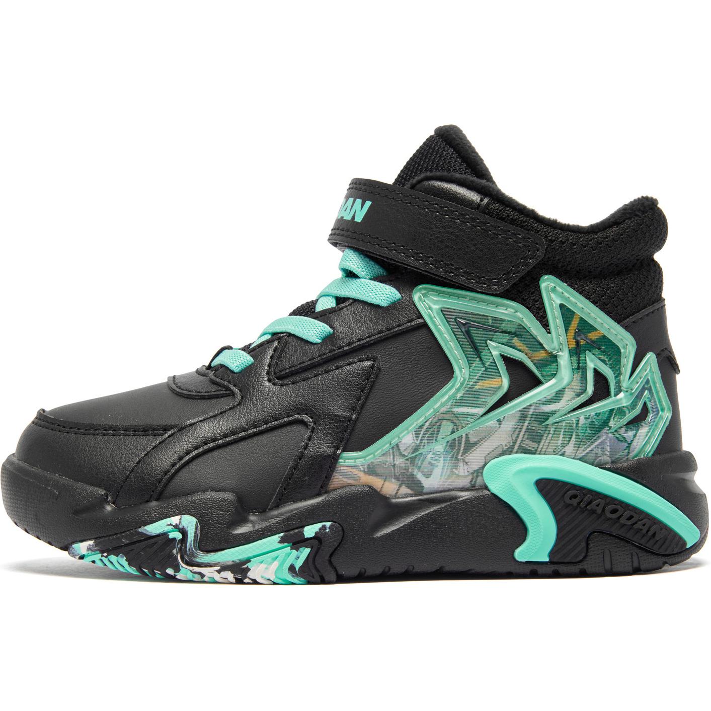 Детская повседневная обувь для дошкольников QIAODAN, черный/зеленый
Детская повседневная обувь для дошкольников QIAODAN, черный/зеленый