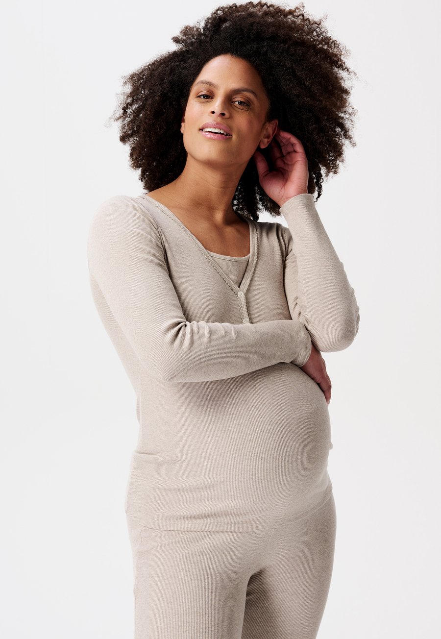 Пижамный топ Noppies AMALA, Taupe Melange/Taupe
Пижамный топ Noppies AMALA, Taupe Melange/Taupe