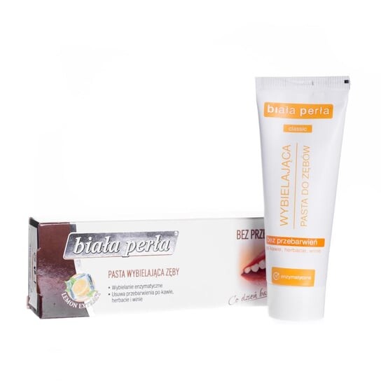 Паста для отбеливания зубов, без обесцвечивания, 75 мл White Perła -, Biała Perła
Паста для отбеливания зубов, без обесцвечивания, 75 мл White Perła -, Biała Perła
