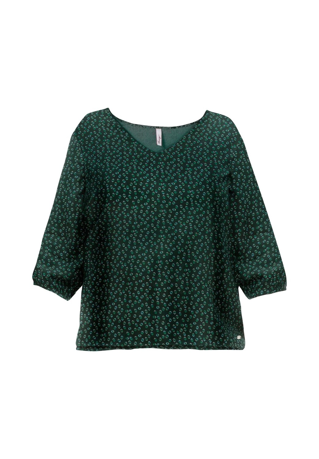 Туника с минимальным принтом и эластичным низом sheego, цвет Gemustert
Туника с минимальным принтом и эластичным низом sheego, цвет Gemustert