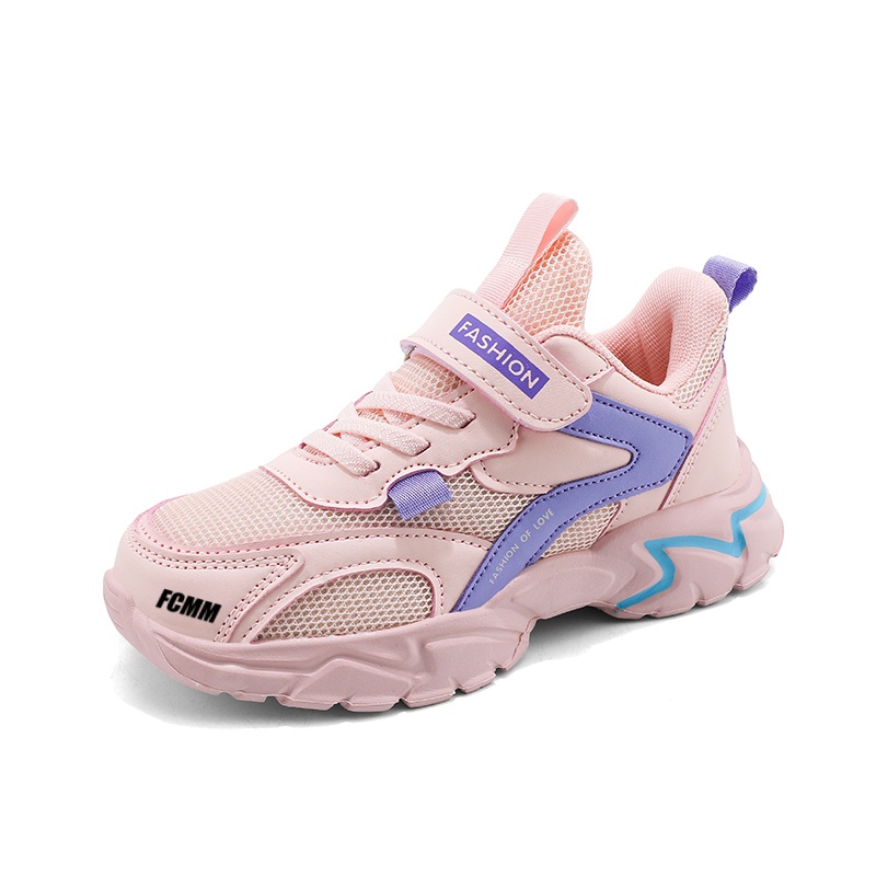 Противоскользящие износостойкие повседневные кроссовки средней высоты для детей FCMM, розовый
Противоскользящие износостойкие повседневные кроссовки средней высоты для детей FCMM, розовый