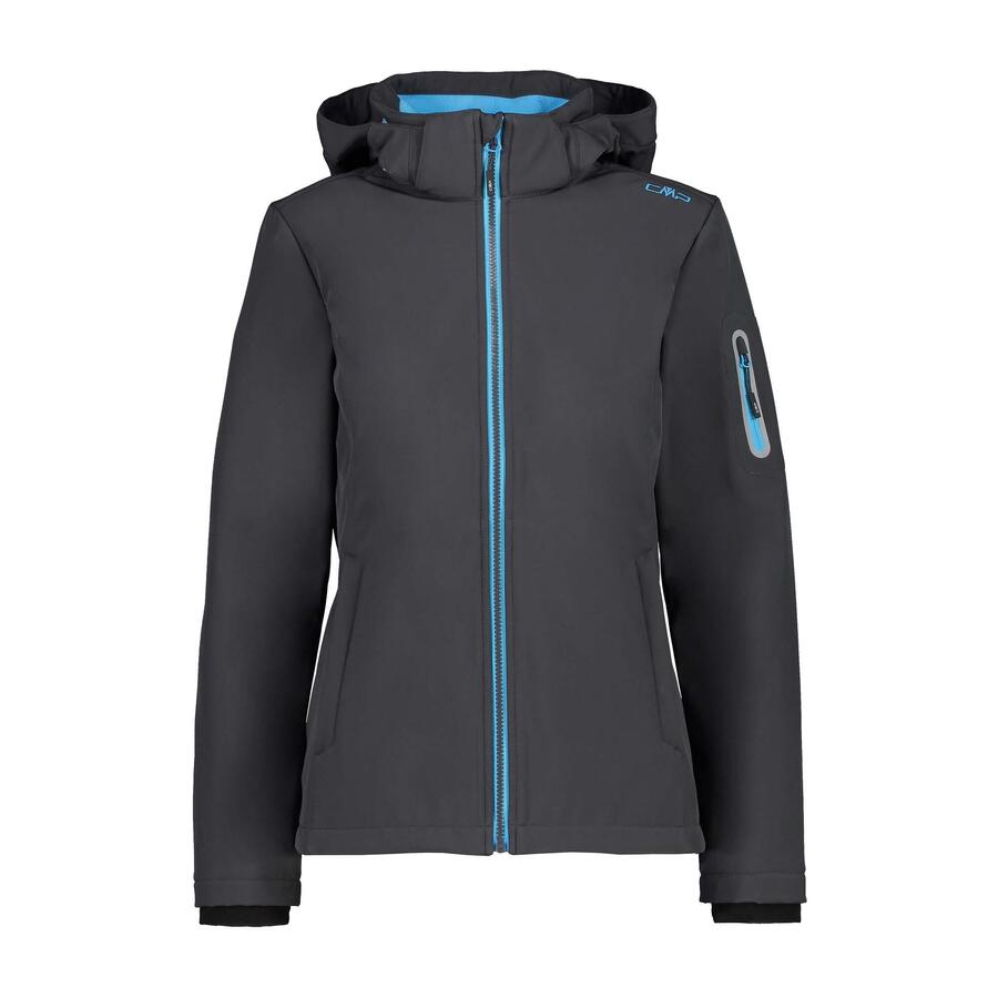 Женская куртка софтшелл CMP, женская куртка с капюшоном и застежкой-молнией 39A5006
Женская куртка софтшелл CMP, женская куртка с капюшоном и застежкой-молнией 39A5006