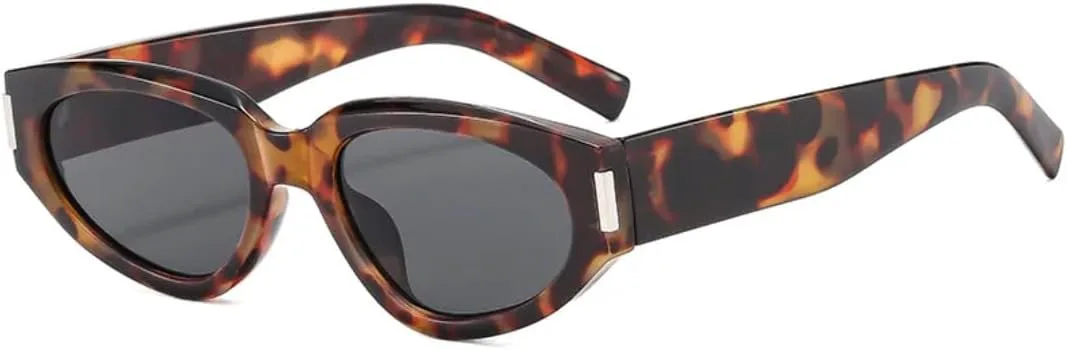 Маленькие солнцезащитные очки «кошачий глаз» для женщин, модные градиентные очки с защитой от УФ-излучения UV400, для мужчин, в стиле ретро TOIPASTN, Leopard
Маленькие солнцезащитные очки «кошачий глаз» для женщин, модные градиентные очки с защитой от УФ-излучения UV400, для мужчин, в стиле ретро TOIPASTN, Leopard