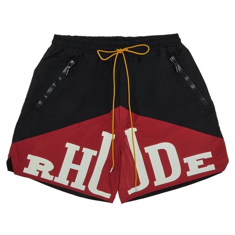 Шорты Rhude Yachting Short, цвет Black/Maroon
Шорты Rhude Yachting Short, цвет Black/Maroon