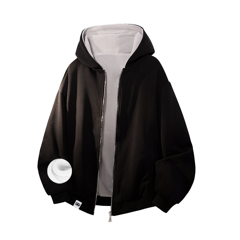 Толстовка Unisex Hooded Thickened Cardigan AULDEY, черный (fleece-lined and thickened)
Толстовка Unisex Hooded Thickened Cardigan AULDEY, черный (fleece-lined and thickened)