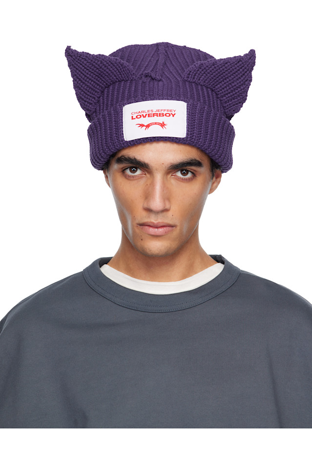 Шапка с толстыми ушками Charles Jeffrey Loverboy, фиолетовый
Шапка с толстыми ушками Charles Jeffrey Loverboy, фиолетовый
