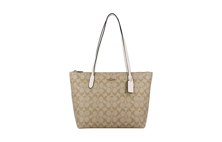 COACH Сумка-тоут 30 с монограммой на плечо женская бежевая белая
COACH Сумка-тоут 30 с монограммой на плечо женская бежевая белая