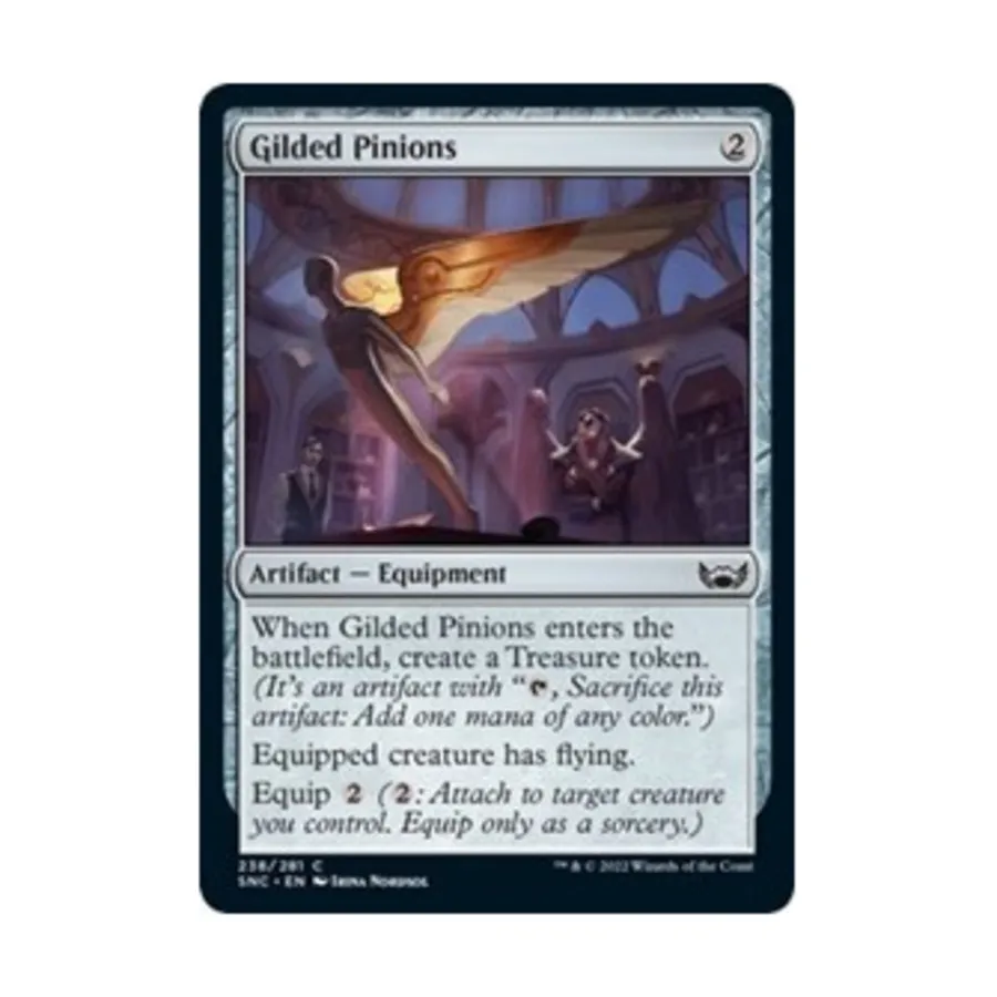 CCG Позолоченные шестерни (С), MTG - Streets of New Capenna
CCG Позолоченные шестерни (С), MTG - Streets of New Capenna