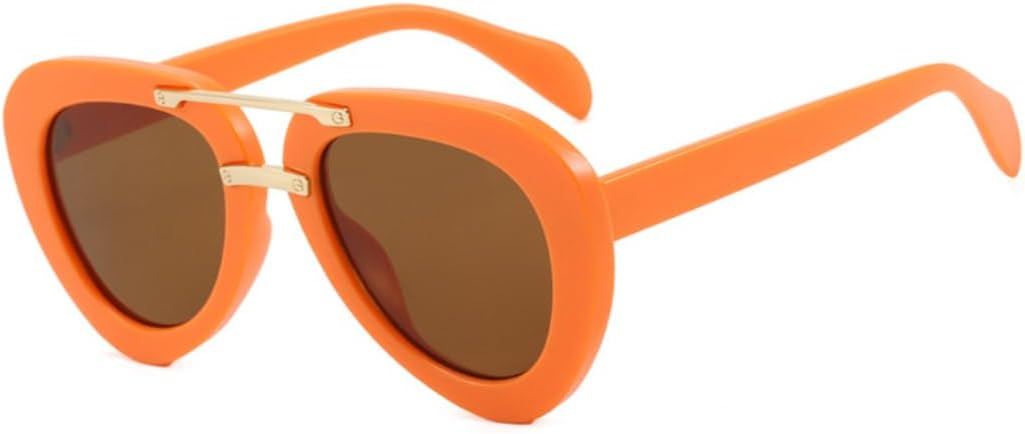 Модные классические солнцезащитные очки для женщин и мужчин, винтажные солнцезащитные очки в стиле панк, популярные очки для активного отдыха с большой оправой и защитой от УФ-излучения UV400 SZVVBKK, Orange Tea
Модные классические солнцезащитные очки для женщин и мужчин, винтажные солнцезащитные очки в стиле панк, популярные очки для активного отдыха с большой оправой и защитой от УФ-излучения UV400 SZVVBKK, Orange Tea