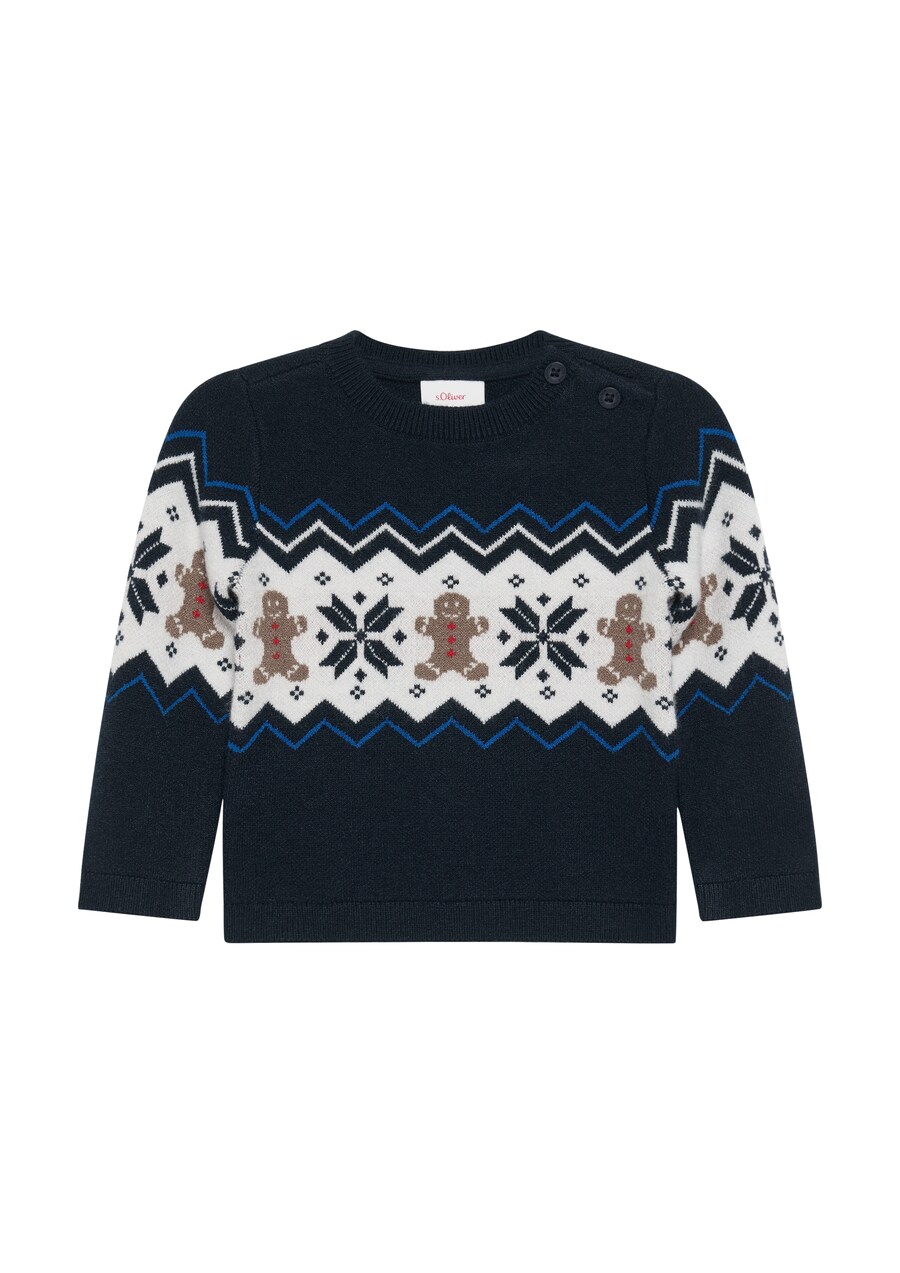 Свитер s.Oliver, темно-синий 
Свитер s.Oliver, темно-синий