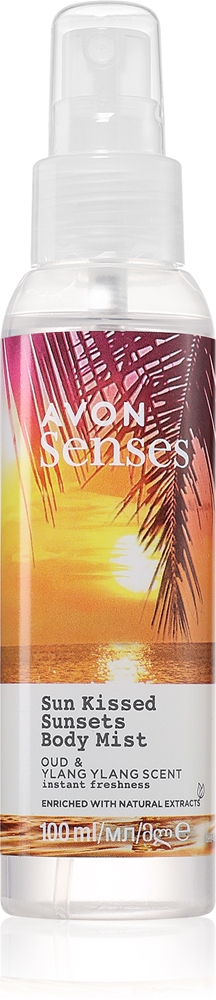 Освежающий спрей для тела Senses «Поцелованные солнцем закаты» Avon, 100 мл
Освежающий спрей для тела Senses «Поцелованные солнцем закаты» Avon, 100 мл