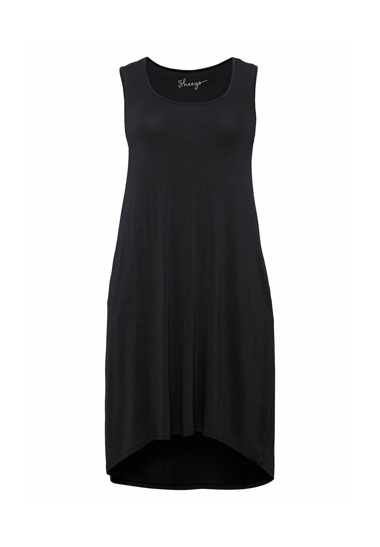 Пляжное платье с карманами, крой маллет Sheego, черный
Пляжное платье с карманами, крой маллет Sheego, черный