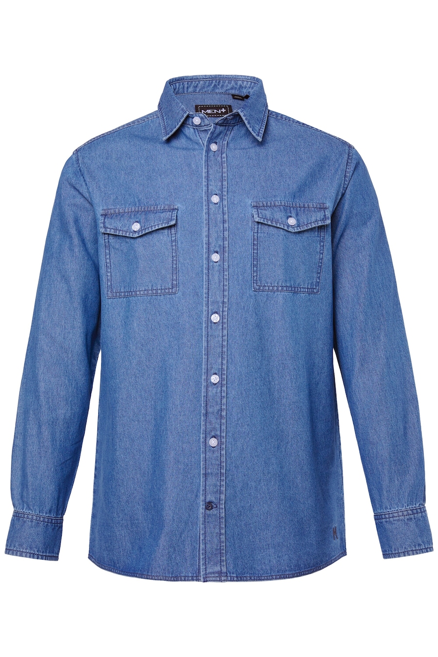 Рубашка на пуговицах Comfort fit Men Plus, Blue Denim
Рубашка на пуговицах Comfort fit Men Plus, Blue Denim