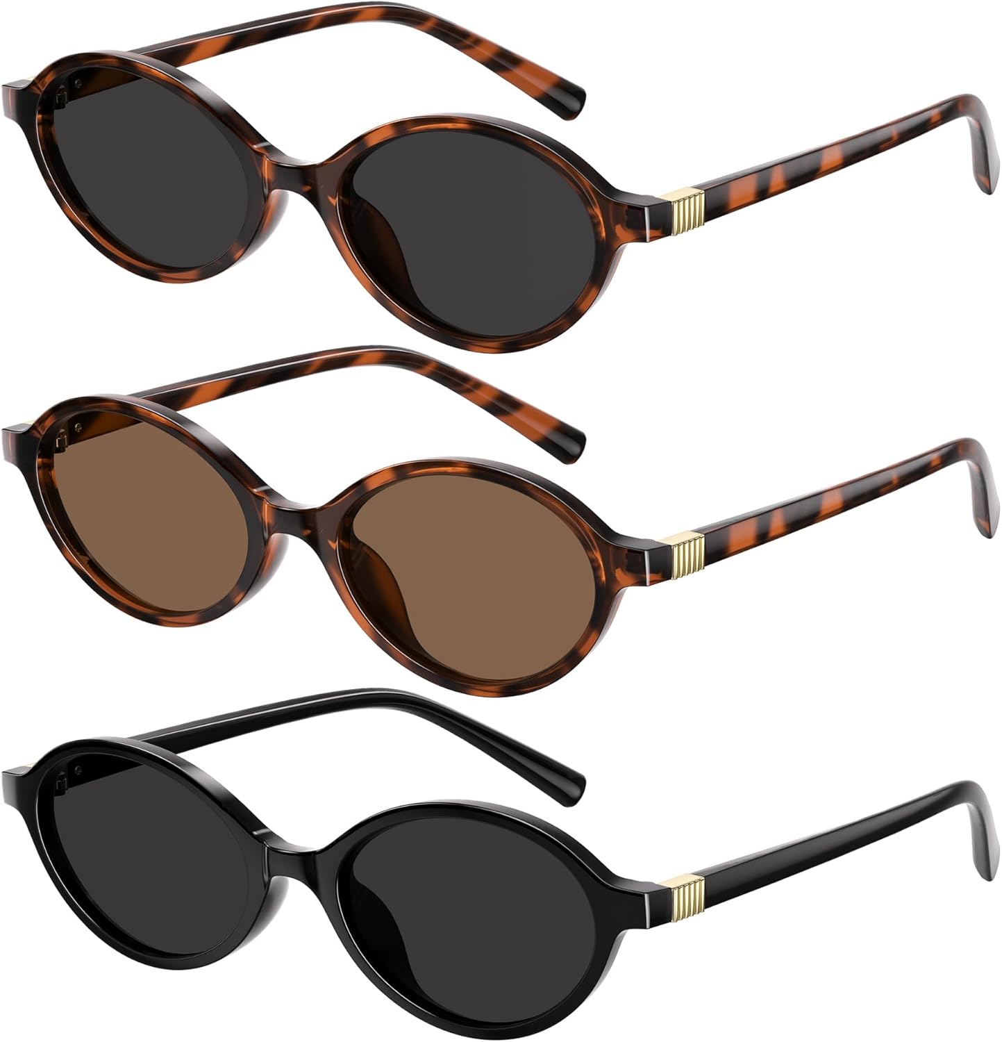 Ретро поляризованные солнцезащитные очки для женщин и мужчин - модные солнцезащитные очки с защитой от УФ-излучения, легкие, в винтажном стиле ELITERA, 00-3pack-leopard Grey/Leopard Tea/Grey
Ретро поляризованные солнцезащитные очки для женщин и мужчин - модные солнцезащитные очки с защитой от УФ-излучения, легкие, в винтажном стиле ELITERA, 00-3pack-leopard Grey/Leopard Tea/Grey