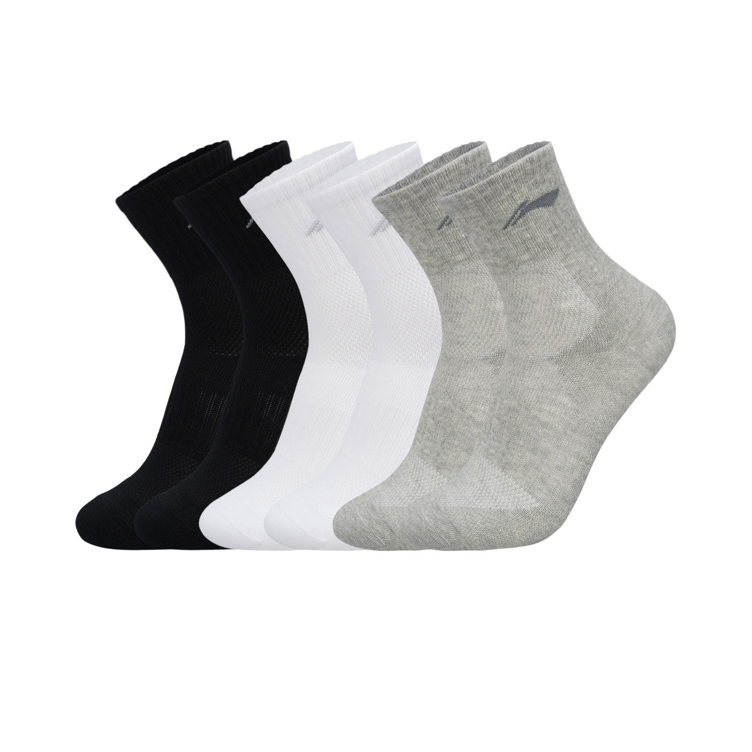 Фитнес-носки Mid Calf Unisex, набор из 6 пар LINING, серый
Фитнес-носки Mid Calf Unisex, набор из 6 пар LINING, серый