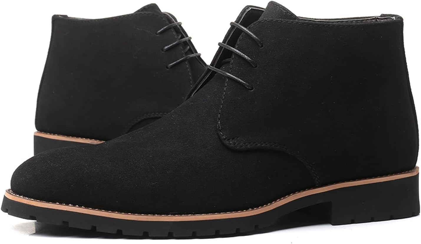 Мужские повседневные ботинки-чукка CHUUMEE, классические ботинки на низком каблуке без застежки, черный
Мужские повседневные ботинки-чукка CHUUMEE, классические ботинки на низком каблуке без застежки, черный