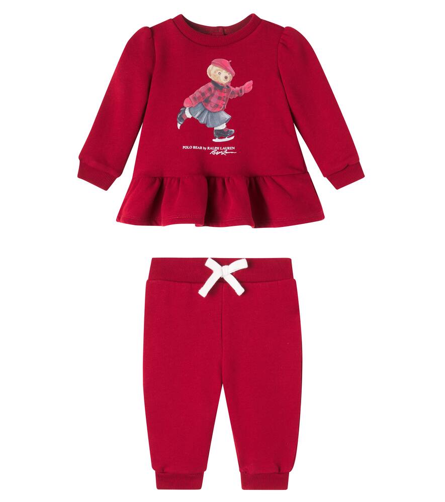 Комплект толстовки и спортивных штанов Polo Bear Polo Ralph Lauren Kids, Holiday Red
Комплект толстовки и спортивных штанов Polo Bear Polo Ralph Lauren Kids, Holiday Red