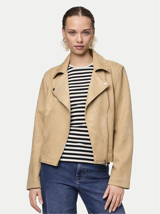 Куртка из искусственной кожи, стандартного кроя Pieces, бежевый
Куртка из искусственной кожи, стандартного кроя Pieces, бежевый