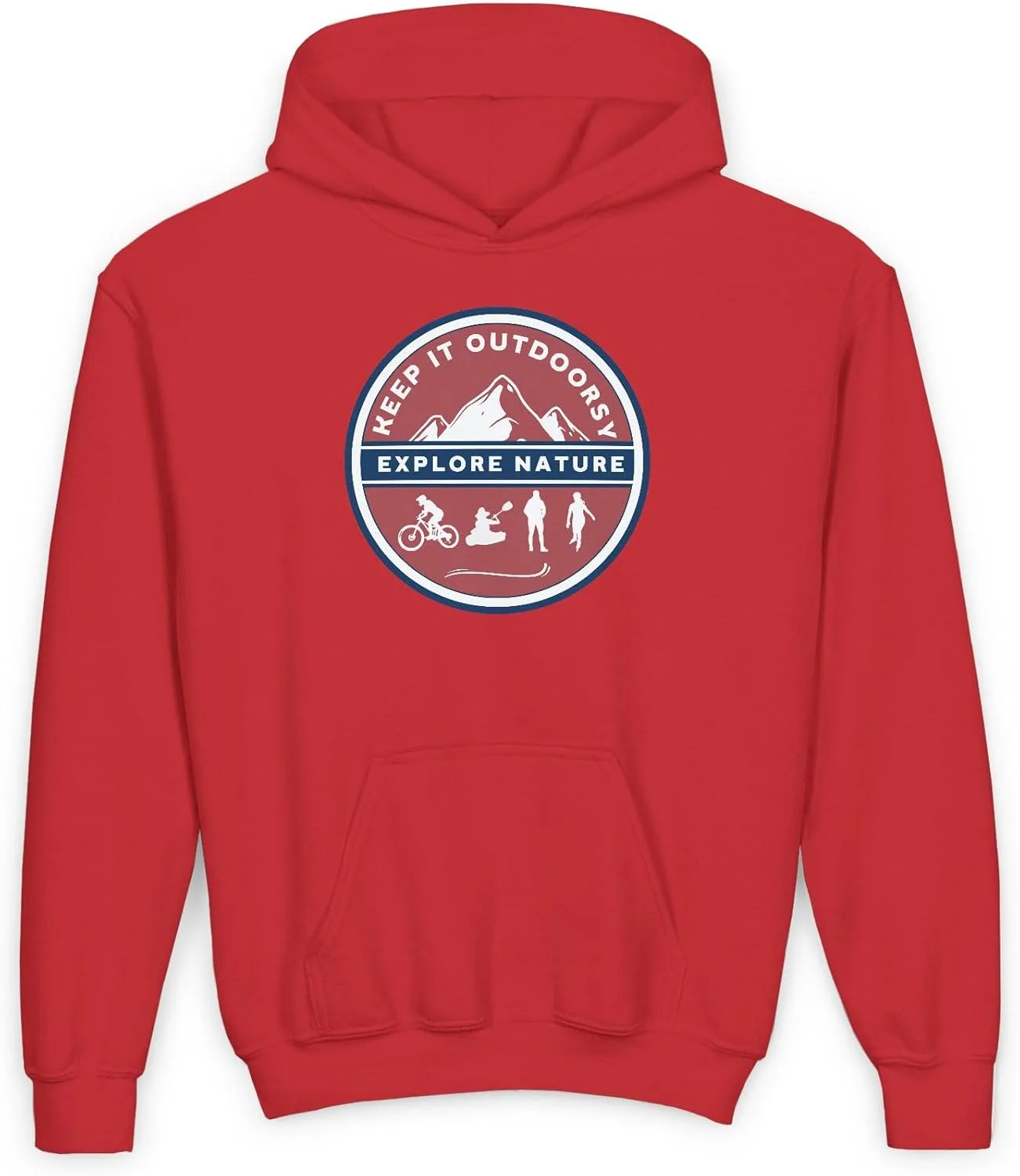 Keep it Outdoorsy Youth Hoodie Sweater
Keep it Outdoorsy Youth Hoodie Sweater