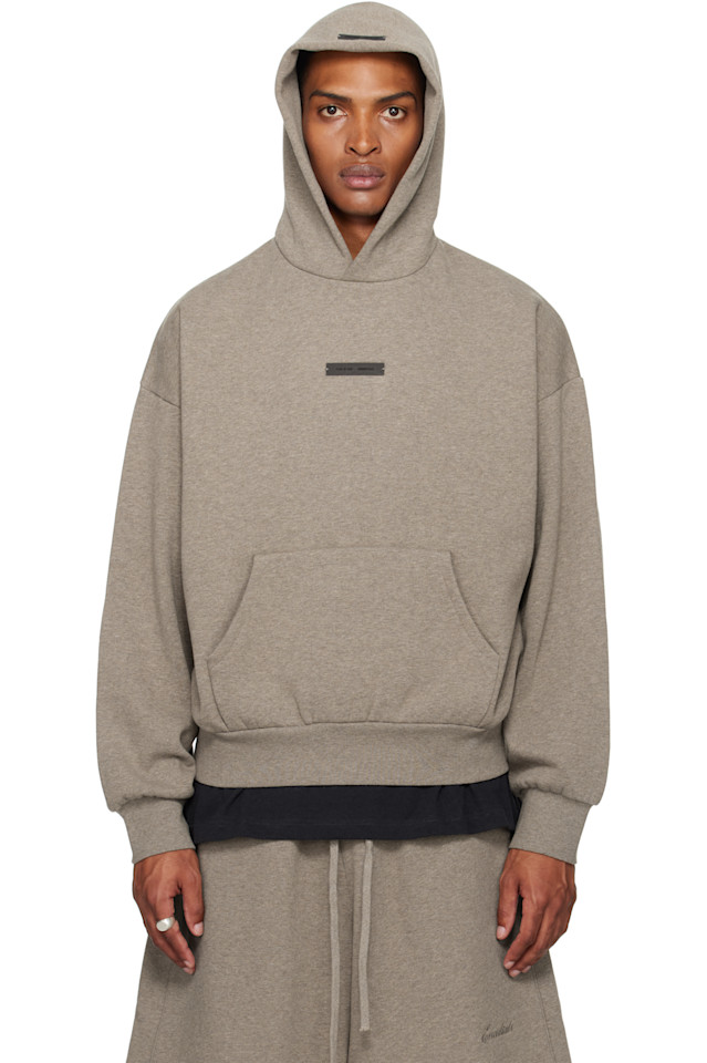 Классическая флисовая толстовка с капюшоном Fear Of God Essentials, цвет homestead heather
Классическая флисовая толстовка с капюшоном Fear Of God Essentials, цвет homestead heather