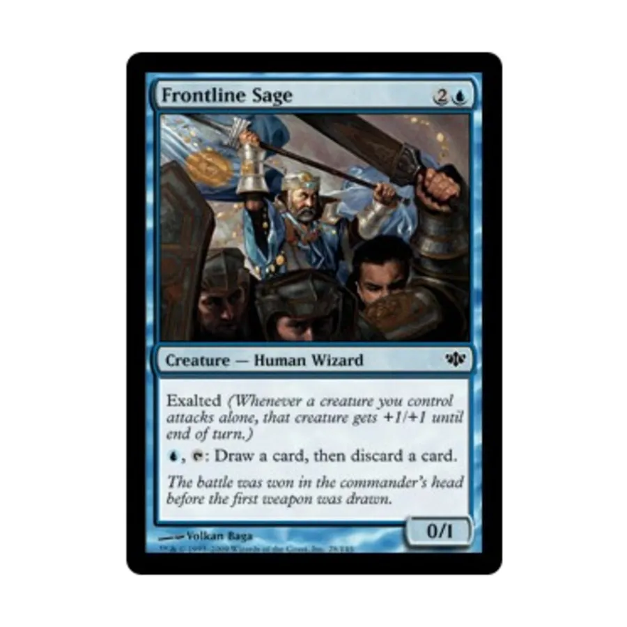 CCG Передовой мудрец (клавиша C), MTG - Conflux 
CCG Передовой мудрец (клавиша C), MTG - Conflux