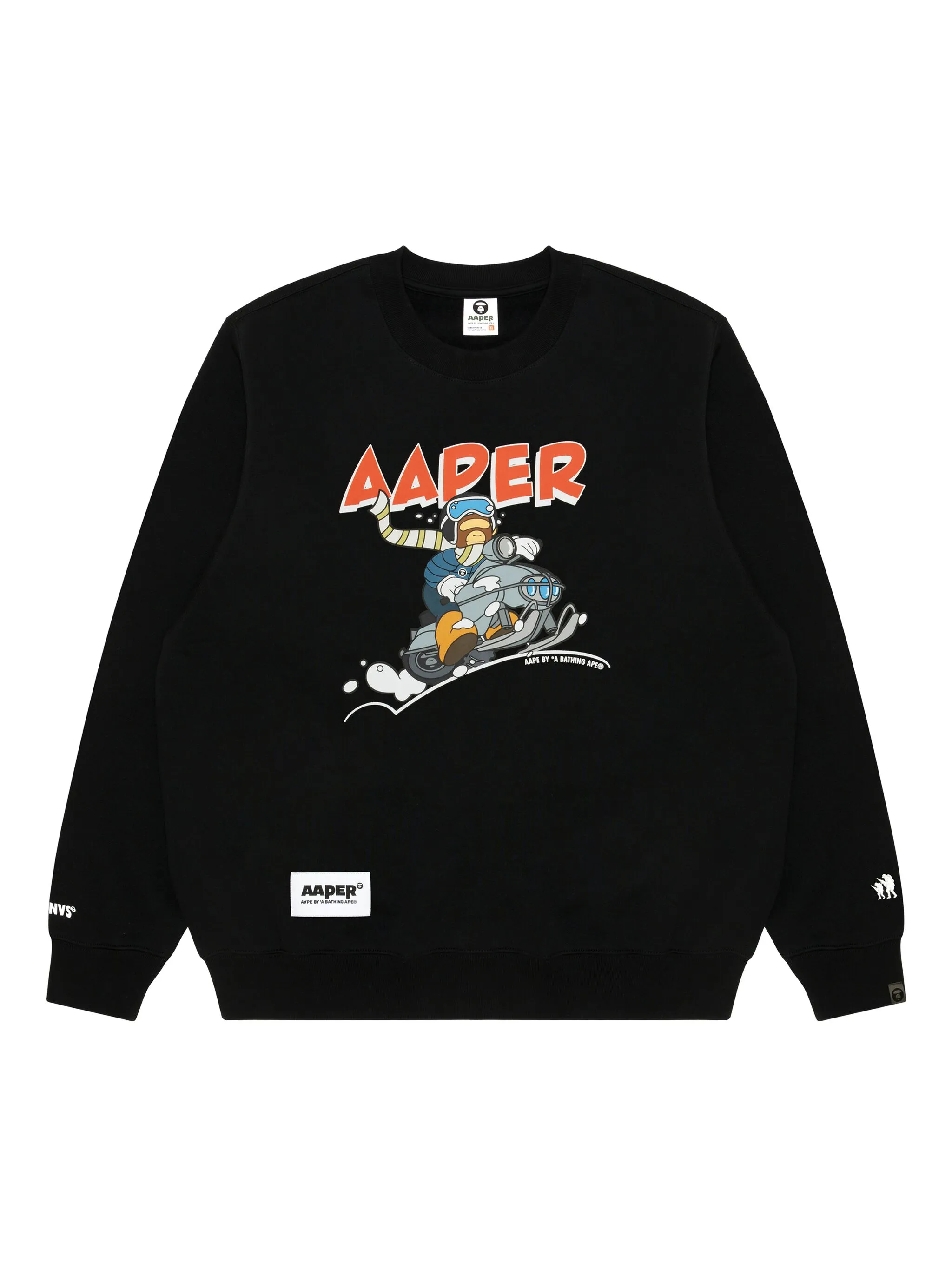 Толстовка с графичным принтом Aape By A Bathing Ape, черный
Толстовка с графичным принтом Aape By A Bathing Ape, черный