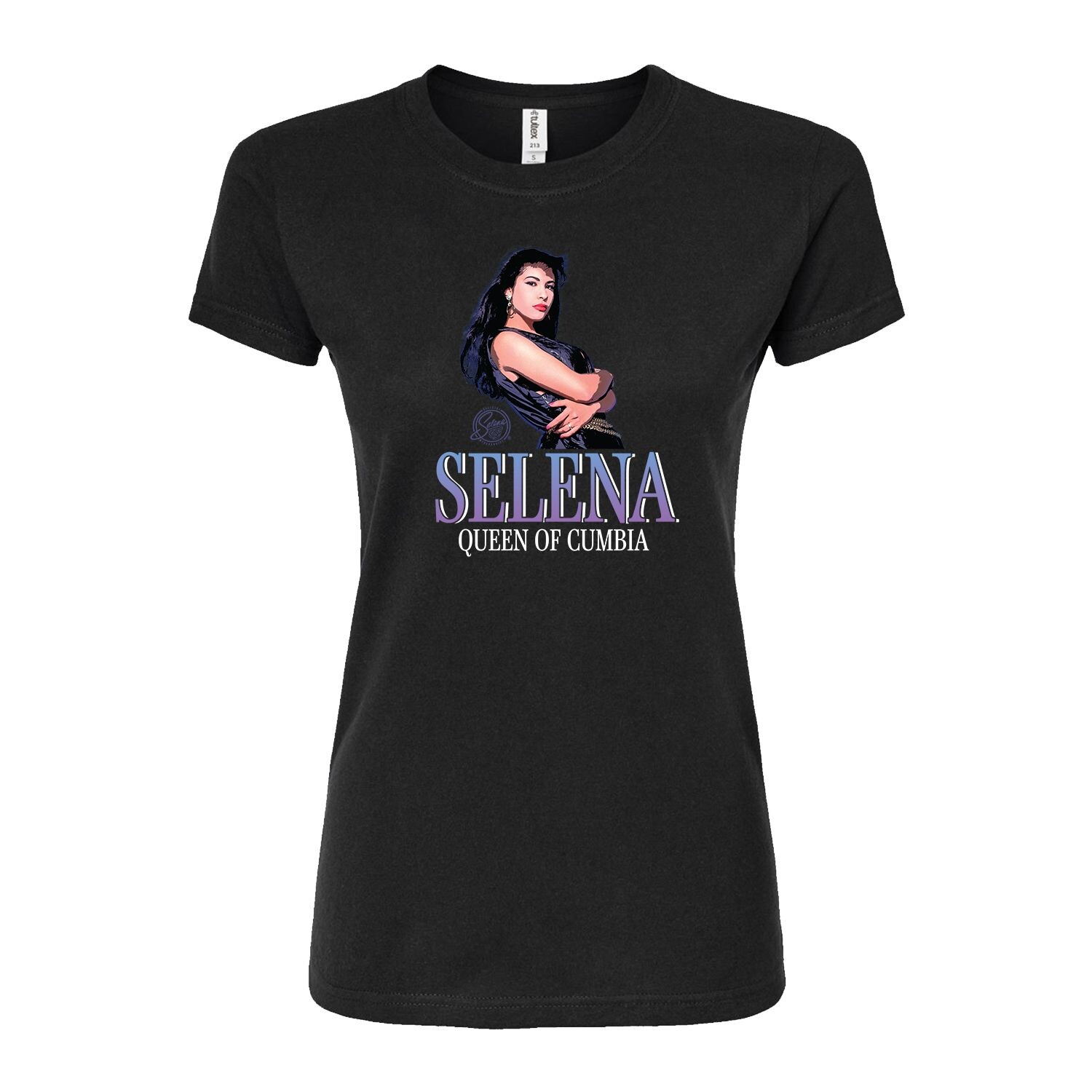 Юниорская футболка Selena Cumbia Queen с приталенным рисунком и рисунком Licensed Character
Юниорская футболка Selena Cumbia Queen с приталенным рисунком и рисунком Licensed Character