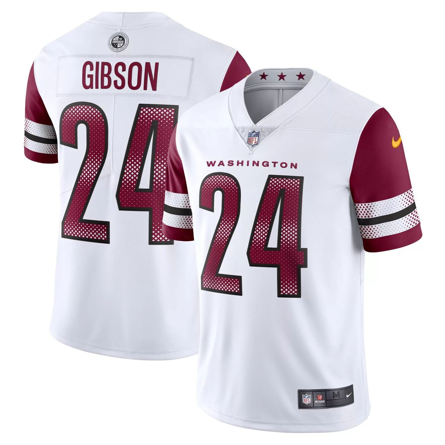 Мужская белая майка Antonio Gibson Washington Commanders Vapor Limited Nike, Белый, Мужская белая майка Antonio Gibson Washington Commanders Vapor Limited Nike
Мужская белая майка Antonio Gibson Washington Commanders Vapor Limited Nike, Белый, Мужская белая майка Antonio Gibson Washington Commanders Vapor Limited Nike